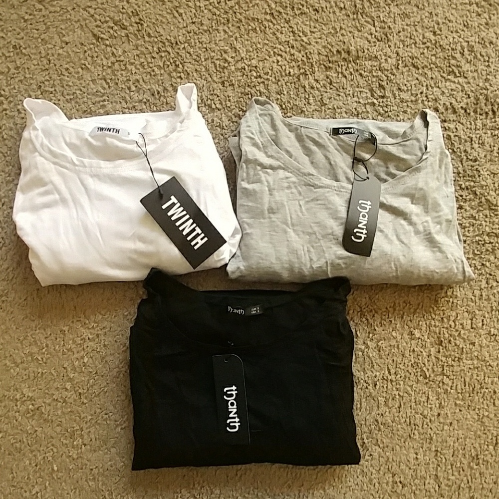 Three basic shirts